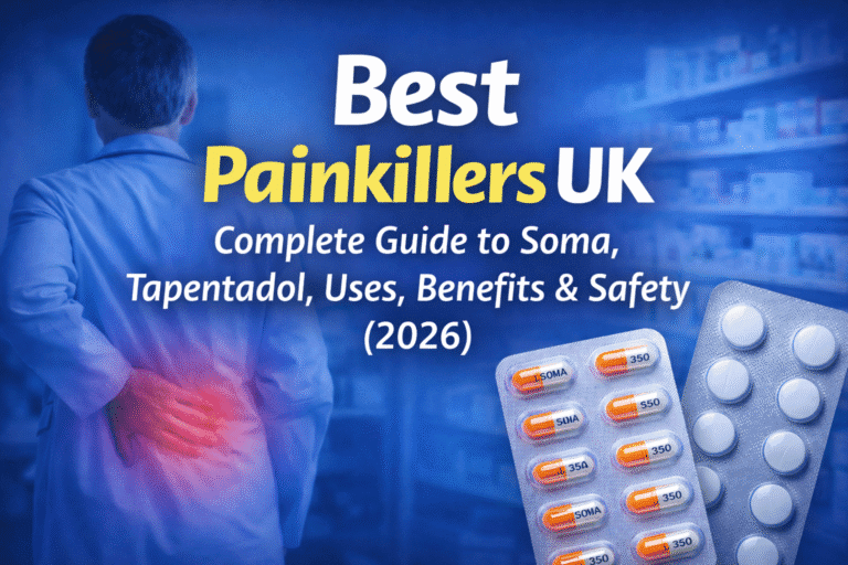 Best Painkillers UK: Complete Guide to Soma, Tapentadol, Uses, Benefits & Safety (2026)