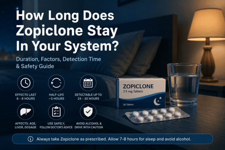 How Long Does Zopiclone Stay In Your System?