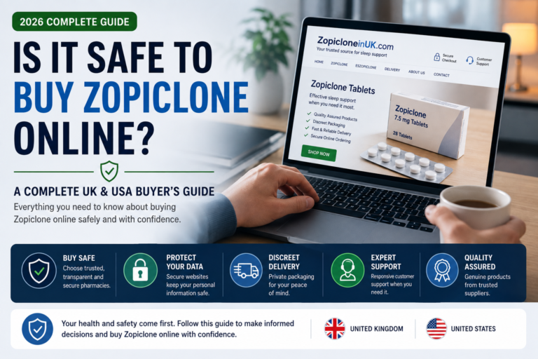 Is It Safe to Buy Zopiclone Online? A Complete UK & USA Buyer’s Guide (2026)